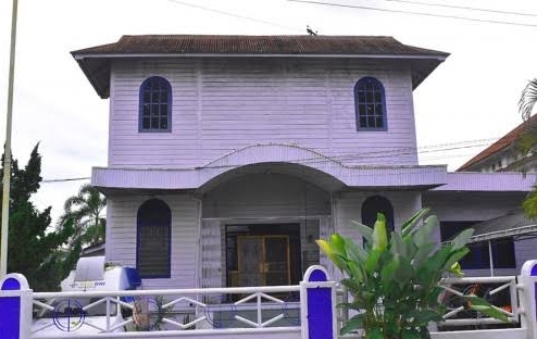 Gedung De Visscherij Bank Bagan Madjoe di Jalan Merdeka, Bagansiapiapi (foto/Dispar Riau)